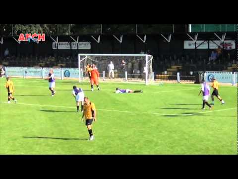 Cray Wanderers 2 AFC Hornchurch 5 (21 Aug 11) - Second Bremner goal