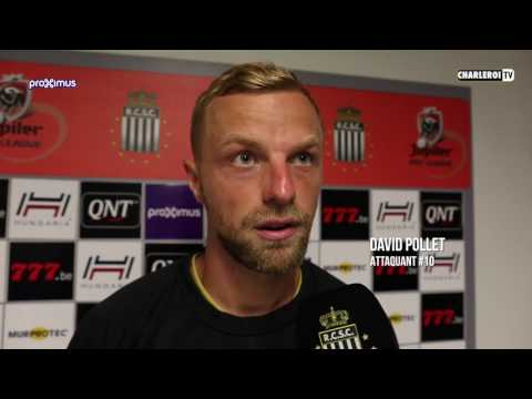 Gaëtan Hendrickx et David Pollet  après R.Charleroi S.C. - KV Courtrai