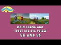 Teletubbies Main Theme And Tubby Bye Bye Voices UK And US