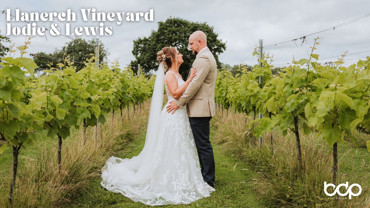 Llanerch Vineyard wedding photography and film