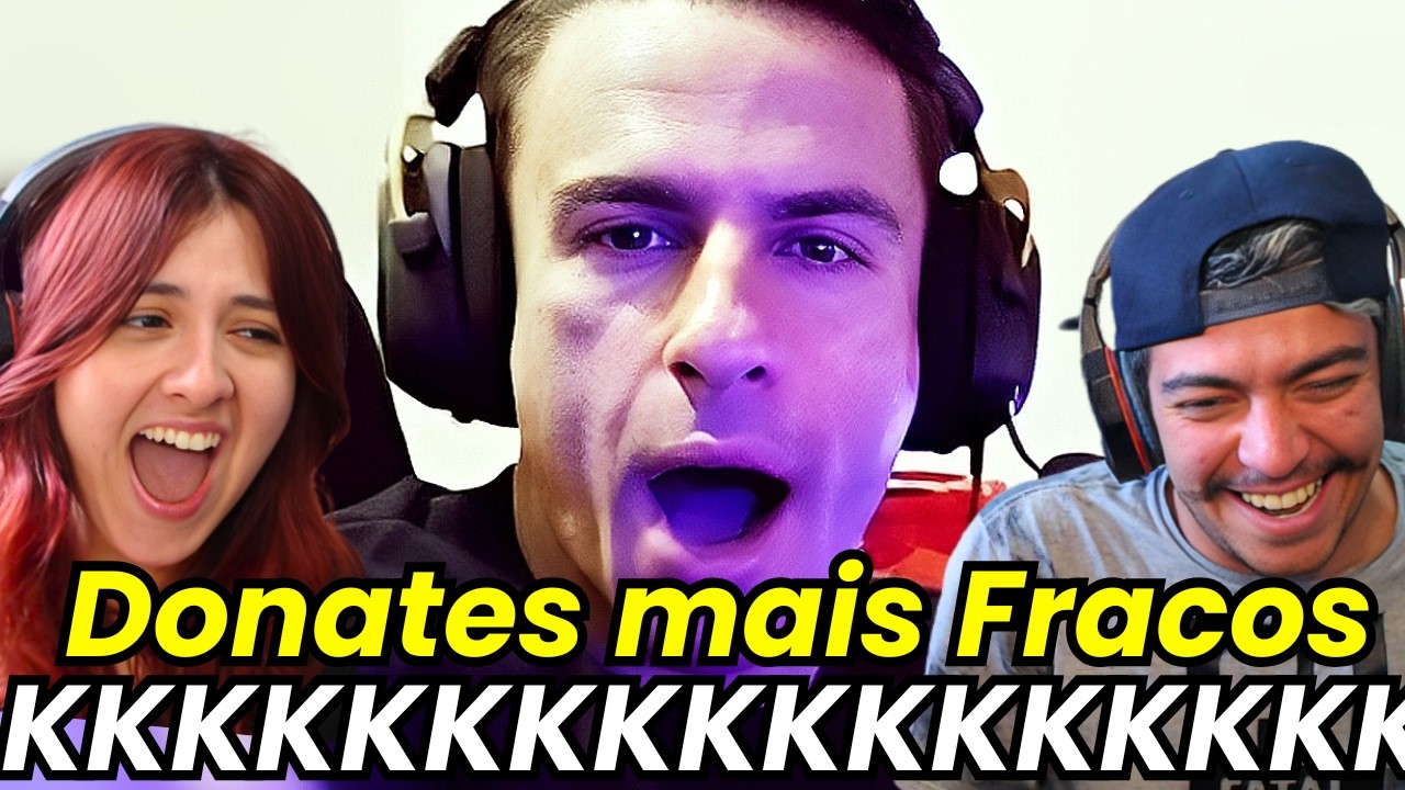 OS DONATES MAIS FRACOS DA LIVE DO SUPER XANDÃO #68 | REACT