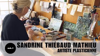Meeting with textile artist Sandrine Thiébaud Mathieu