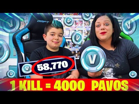 1 KILL=4000 TURKEYS CHALLENGE WITH MY MOM IN FORTNITE!!!