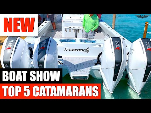 Top 5 Catamaran's 2020 Miami Boat Show - Sea Trials (Value)
