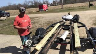 How to replace boat trailer bunk boards