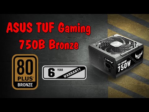 Fuente de Alimentación para PC GAMER | Asus TUF Gaming 750W 80+ Bronze