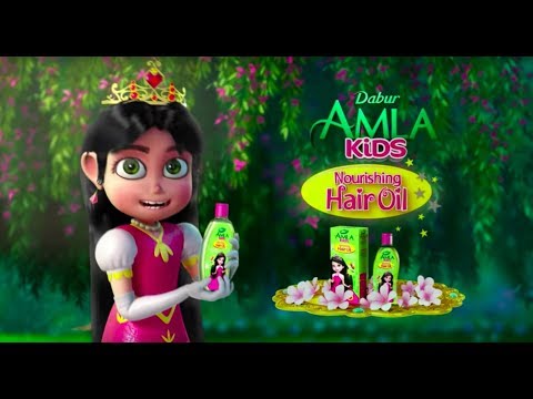Dabur Amla Kids Hair Oil & Shampoo - Princess Alia