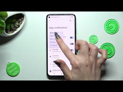 How to Set Up App Notifications on Google Pixel 5A - Turn On or Off App Notifications