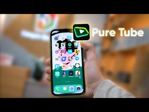 App disponível: Pure Tuber |