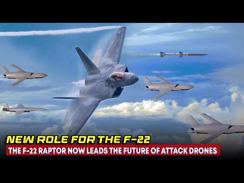 A New Era Begins: F-22 Raptor Becomes Commander of Future Attack Drones