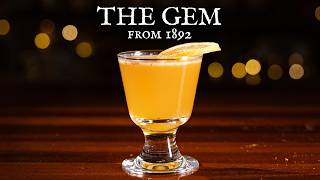 A simple gem of a cocktail from 1892