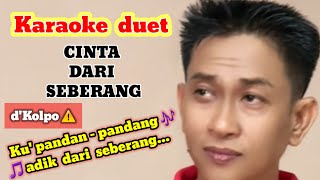 Download lagu Karaoke CINTA DARI SEBERANG | Duet Tanpa vokal cewek; 👉 @karaokerumahanS  mp3