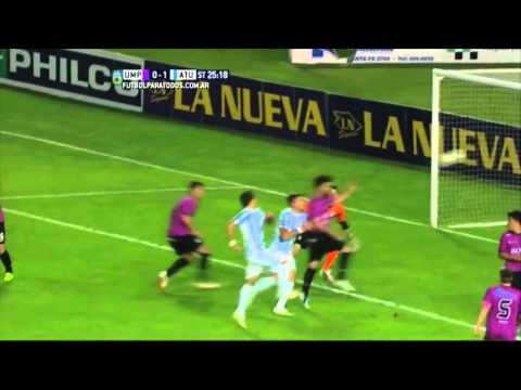 Gol de Rodríguez. Unión (MDP) 0 - Atl. Tucumán 2. Fecha 40. Primera B Nacional 2015. FPT.