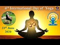 6th INTENATIONAL YOGA DAY LIVE 2020 DD NATIONAL