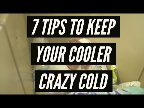 7 Tips To Keep Your Cooler CRAZY Cold