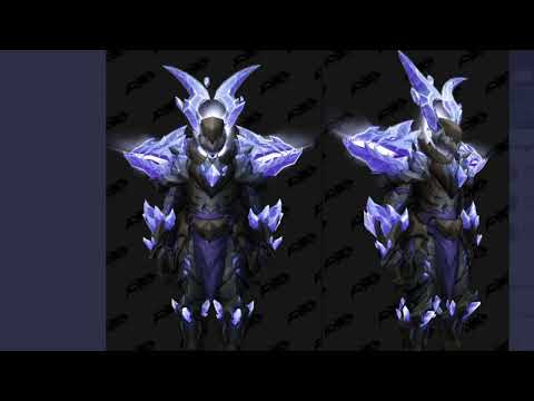 Death Knight tier set model for Dragonflight