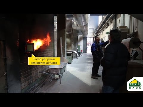 Le case in legno bruciano? Guarda video!