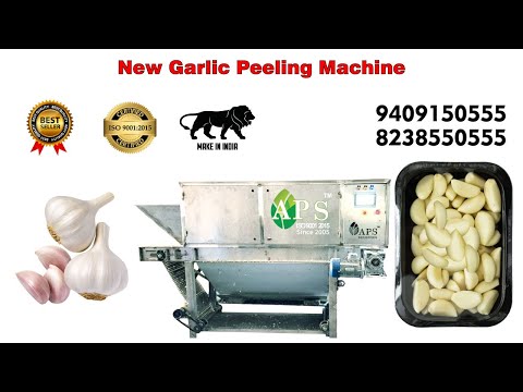 Dry Garlic Peeler Machine