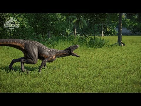 Jurassic World Evolution: Indoraptor All Animations | Hunting and Killing