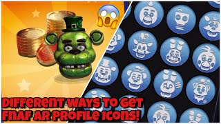 Different Ways To Get Profile Icons! II Fnaf AR!!!