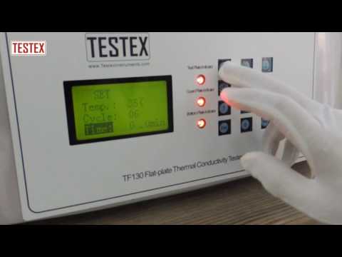 Flat-Plate Thermal Conductivity Tester TF130 Product Video