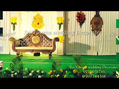 Sri Vihana wedding Decoration || SVD || Original flowers decoration