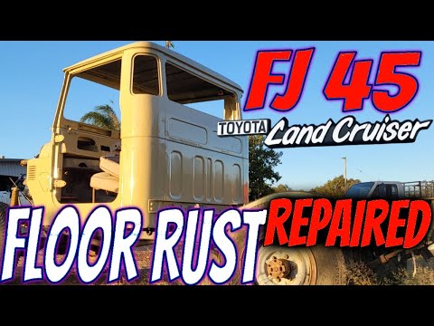Rust Busting FJ45 Cruiser: Floor Restoration Unveiled! - [TMC-EP13]