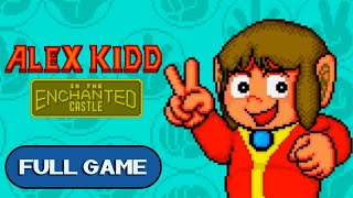 Alex Kidd in the Enchanted Castle GENESIS MEGA DRIVE FULL GAME Longplay Gameplay Walkthrough VGL
