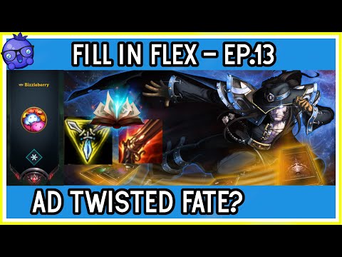 Fill in Flex ep.13 - AD TF in MID? Sure! - Twisted Fate League of Legends