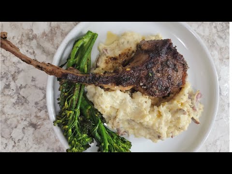 HomeMade Garlic and Herbs Lamb Chops Recipe | SO GOOD  | Dinner Idea  | KUISINE KREYOL