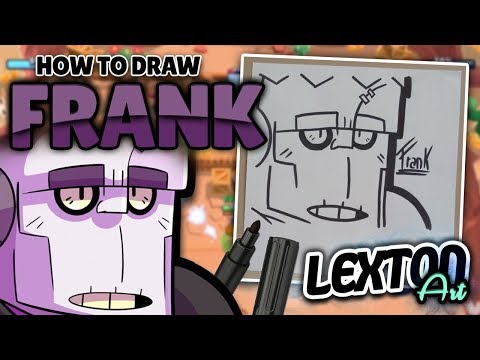 How To Draw FRANK - Brawl Stars // LextonArt