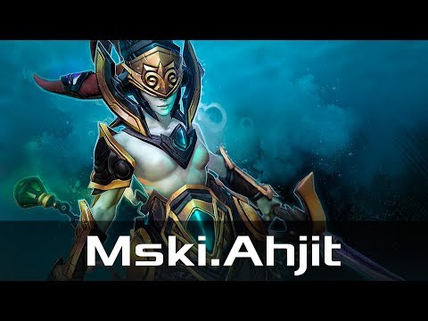 Mski.Ahjit — Naga Siren, Safe Lane (May 9, 2019) | Dota 2 patch 7.21 gameplay