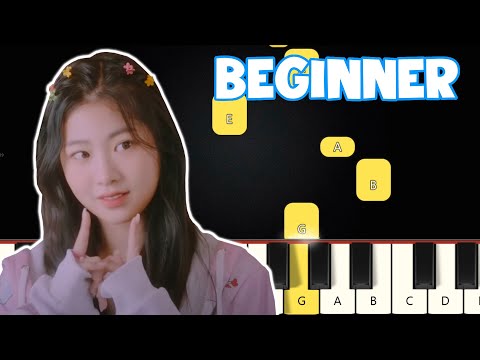 Cupid - FIFTY FIFTY | Beginner Piano Tutorial | Easy Piano