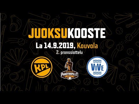 Juoksukooste: Kouvolan Pallonlyöjät - Vimpelin Veto / 14.9.2019