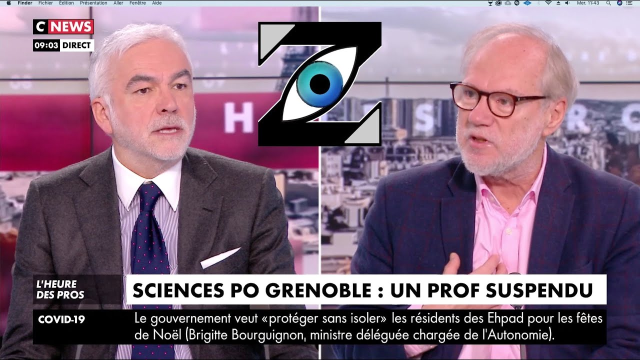 [Zap Télé] Pascal Praud accable Laurent Joffrin sur l'écriture inclusive (22/12/21)