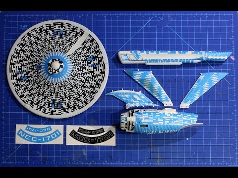 1/350 ENTERPRISE AZTEC MASKS BY MASKDESIGN UNBOXING/OVERLOOK
