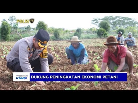 POLRES SUMENEP TANAM BAKAU DUKUNG PENINGKATAN EKONOMI PETANI