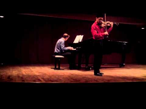 I-hao Cheng, violin: Violin Concerto No. 1 in D Major, Op. 6 Paganini