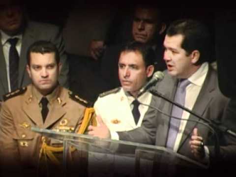Segurança - 1º discurso do Secretário da SSP-GO João Furtado.wmv