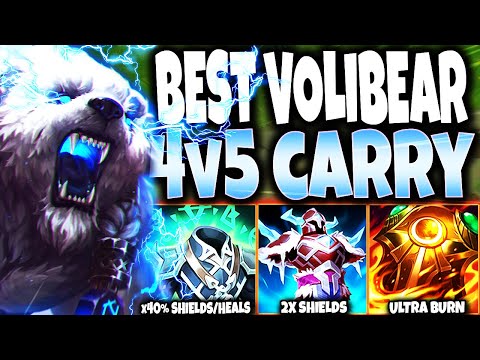 My Immortal Volibear CARRY 4v5 a TOXIC TEAM that didn't DESERVE IT 🔥 LoL Top Volibear s12 Gameplay
