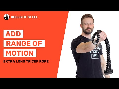 Extra Long Tricep Rope Extension (137cm) Overview