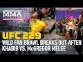 UFC 229: Wild Fan Brawl Breaks Out After Khabib vs. McGregor Melee - MMA Fighting