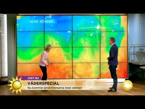 Snart kommer värmen - men bara tillfälligt - Nyhetsmorgon (TV4)