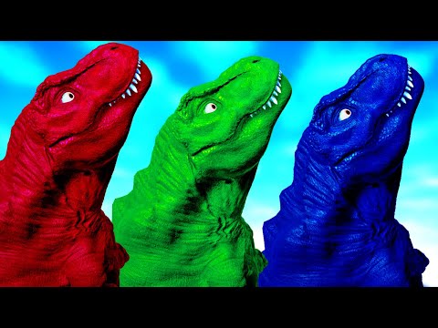 Jurassic World Evolution Tyrannosaurus Vs Spinosaurus Vs Ultimasaurus Dinosaurs Fighting!