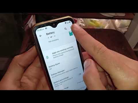 How to hide battery percentage in ulefone note 8p