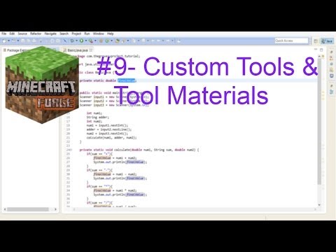 Minecraft forge modding 1.7.X - Custom Tools and Tool Materials