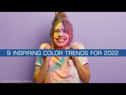 9 inspiring color trends for 2022 |  color trends  2022 | trendsdesgine | trends  2022