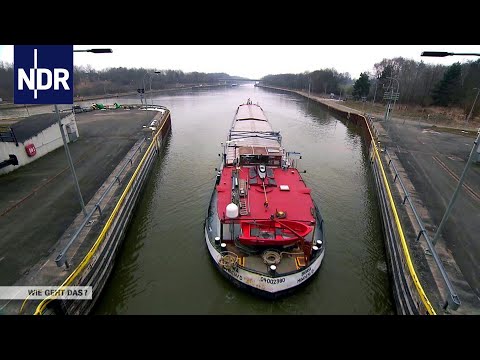 Der Elbe-Seitenkanal: mit dem Schiff durch die Heide | Wie geht das? | NDR
