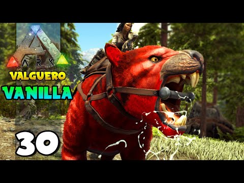 DOMAMOS UM INCRÍVEL THYLACOLEO (Leão Marsupial)!!! ARK: VALGUERO (VANILLA) 30