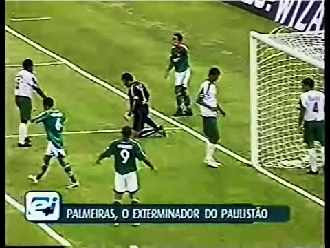 Palmeiras 4x0 Portuguesa Santista - Campeonato Paulista 2006